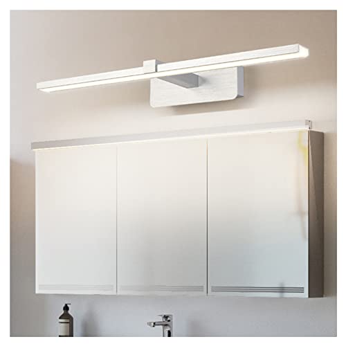 Lumière de coiffeuse maquillage et miroir de bain moderne