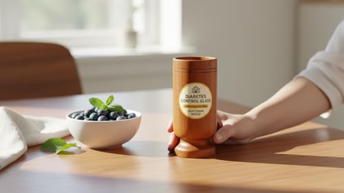 Image of vijaysar Wood Glass for Diabetes | ayurvedic Medicines for Diabetes | Vijaysar Ki Lakdi Ka Glass | Sugar Control Wooden | Vijay SAR Wooden | Tumbler | jamun Wood Mug Diabetes