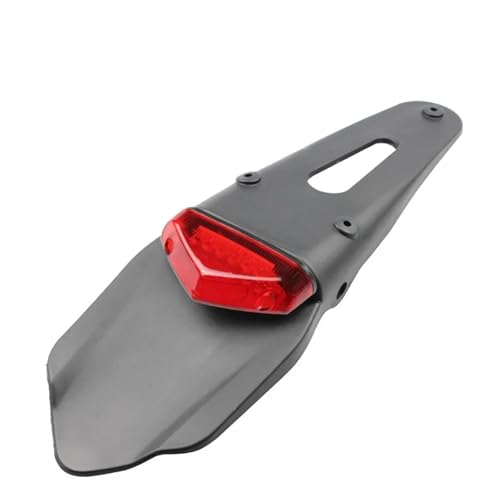 Luz trasera LED de 12V para motocicleta con guardabarros universal off-road