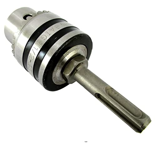 Kit Adaptador 4 Peças Mandril 1/2 SDS Plus Pino Aperto Universal KaQi