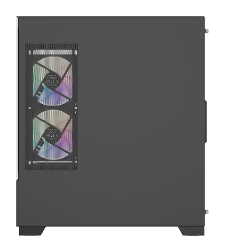 Gabinete Xilence X218.ARGB para PC Gaming, Torre Midi ATX, 3 Ventiladores ARGB PWM, Negro miniatura 5