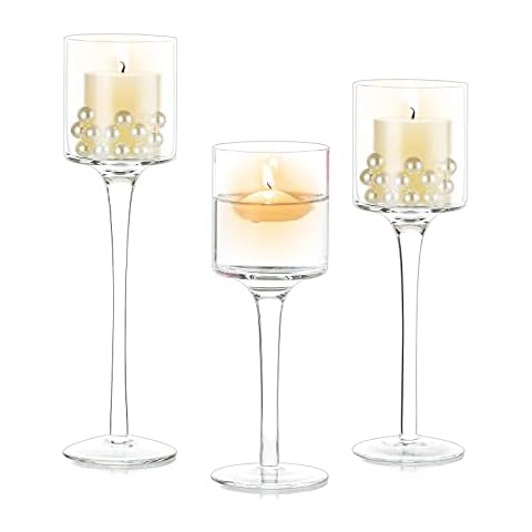 Portavelas de Cristal para Velas Cover