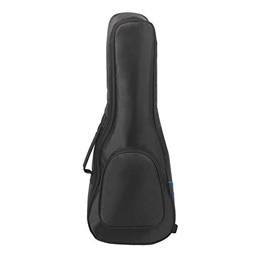 Housse imperméable pour ukulélé en coton Oxford de 66 cm (couleur : noir) - Les Beatles, Paul McCartney, John Lennon, RIngo Starr, George Harrison Housse imperméable pour ukulélé en coton Oxford de 66 cm (couleur : noir) – Image 3