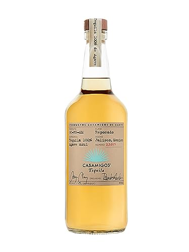 Casamigos Reposado Tequila | 40% vol | 70cl | Hints of Caramel & Cocoa | Silky with a Smooth Finish | Neat & in Cocktails & Alcohol Drinks | Made from Blue Weber Agave