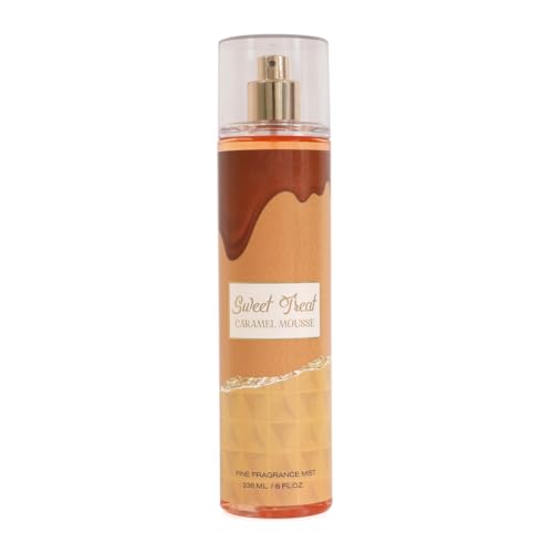 Sweet Treat Caramel Mousse Women’s Perfume Fine Fragrance Mist Sweet Vanilla Gourmand Scent – 236ml / 8 fl oz