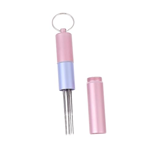 HAWILLOSCH Felting Punch Needle Set 6pc Felting Tools DIY Craft Kit for Pillow Rug Making