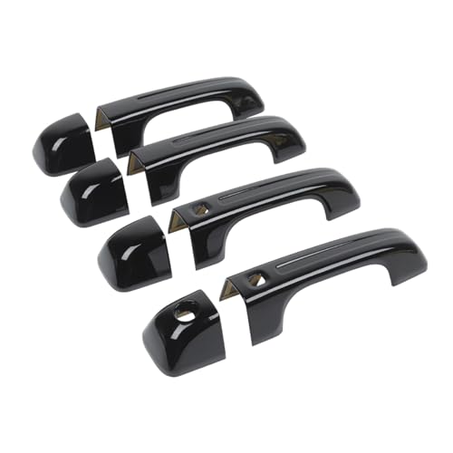 Accessoires auto Dodge RAM 2019 2020 : garnitures de poignées de porte extérieures en ABS