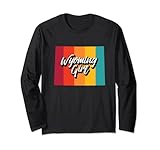 Photo Gallery vintage wyoming retro 70s strisce wyoming stati uniti stato maglia a manica Photo Gallery vintage wyoming retro 70s strisce wyoming stati uniti stato maglia a manica
