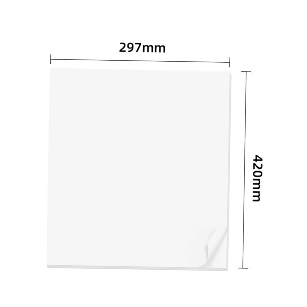 VILLCASE Papel De Dibujo Artístico A3 50 Hojas Seguro Para Niños Compatible Varios Materiales