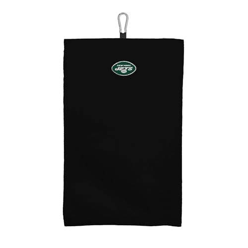 Northwest New York Jets NFL Team Logo Micro Fiber Tri-Fold Golf Towel 16 x 24 Inches