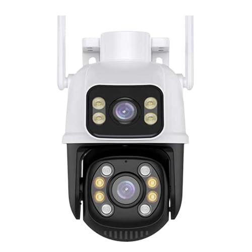 Cámara de seguridad inteligente con seguimiento automático de IA y visión de doble lente 2