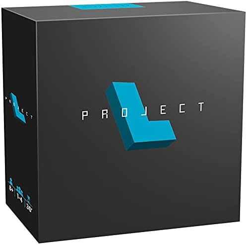 Project L Strategy , Family Board Game for Adults and Kids | Ages 8 and up | 1 to 4 Players | Average Playtime 30 Minutes | Made by Mixlore