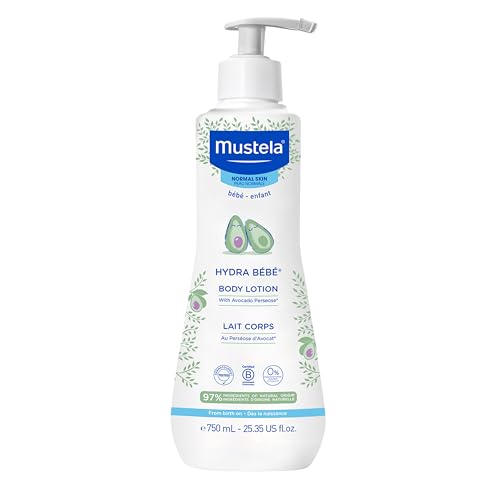 Image of Mustela Hydra Bebe Body Lotion - Daily Moisturizing Baby Lotion with Natural Avocado, Jojoba & Sunflower Oil – Various Sizes