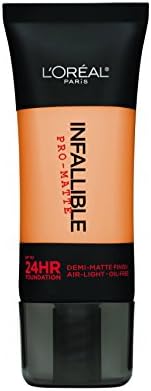 L'Oréal Paris Infallible Pro-Matte Foundation, Shell Beige, 1 fl. oz.