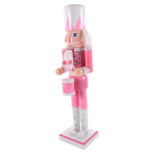 BUGUUYO Figurita De De Madera Huélago De Navidad Adorno De Huélago De Madera para Decoración Festiva Navideño para Hogar y Eventos