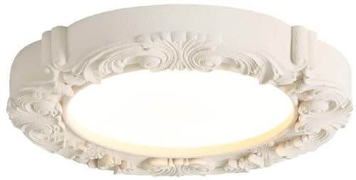 Plafonnier LED dimmable rond blanc moderne pour cuisine