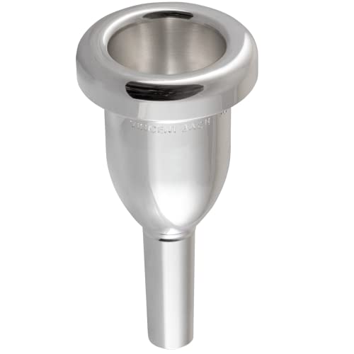 Amazon | Bach K33512 Megatone Tuba Mouthpiece, Silver Plated, 12