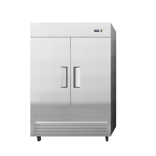 Commercial Reach-In Freezer with 8 Shelves