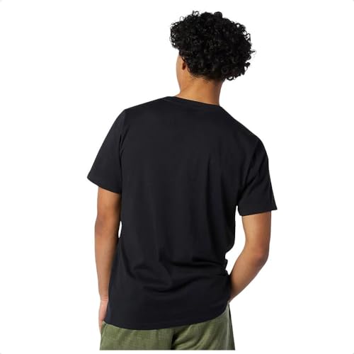 Camiseta Masc. Nb Tenacity Logo, Confecção Masculino, Preto, M