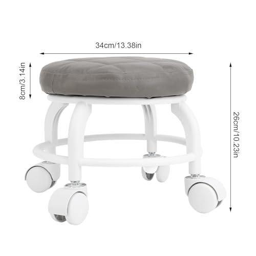 Yoidesu YOIDESU81HPXC4FGD-12 Low Roller Swivel Stool thumb #5