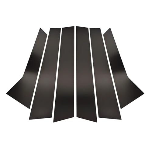 Garnitures de pilier de fenêtre finition noire brillante pour Porsche 2014-2022 premium