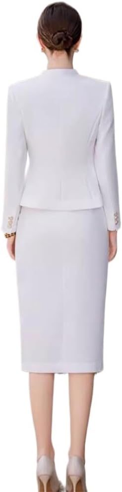 Retro Suit Workplace Women's Professional Two-Piece Work Clothes