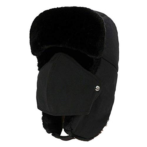 Casquette d'hiver ultra chaude unisexe pour stopper le froid aux oreilles au ski