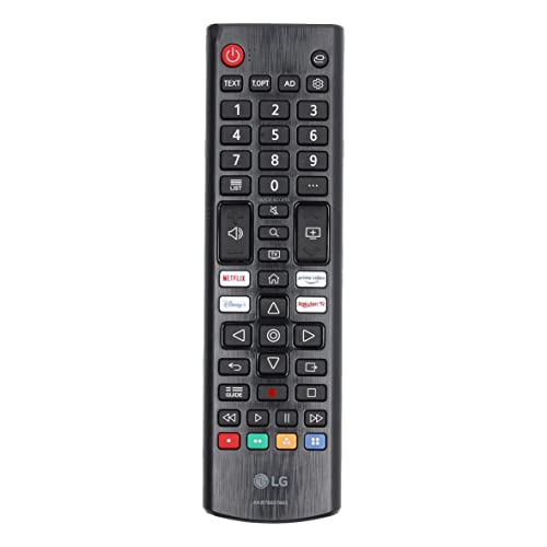 Original LG AKB76037605 TV Remote Control Television, Black