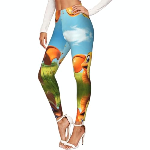 Leggings de compresión moldeadores para mujer pantalones suaves con dibujo