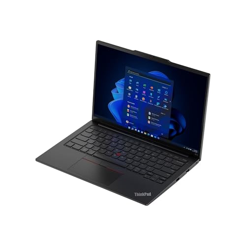 Image of Lenovo ThinkPad E14 Gen 7 14 inch Touchscreen Intel Core 7 240H 16GB DDR5 512GB SSD Windows 11 Pro - Black