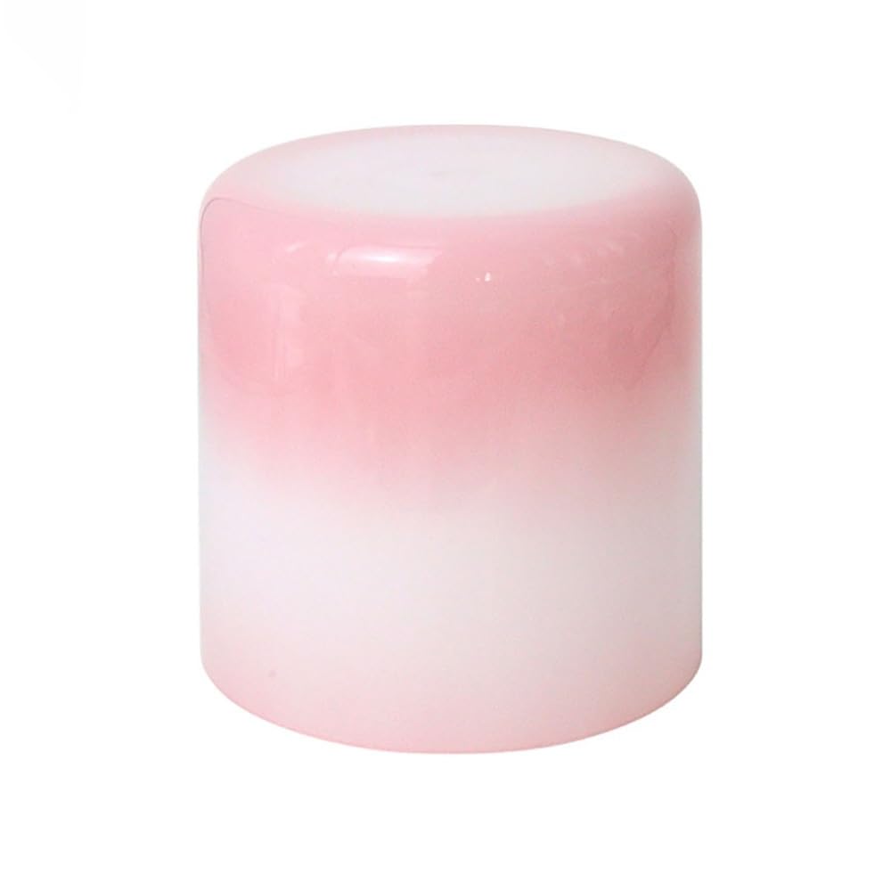 6 Zoll Alchemistische Kristallschale Rosa Weiß Klangschale für Chakra Geschenk für Yoga Meditation und Klangheilung mit Gratis Acryl Schlagzeug und O-Ringe (G Note)