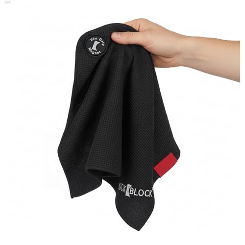 RimGrip Magnetic Drummer Towel - Includes Breathable Mesh Carry Bag
