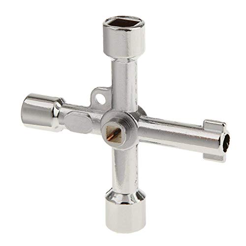 5 Way Utility Service Cross gabinetto chiave