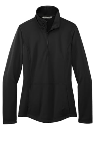 Amazon.com: Port Authority Women's Smooth-Fleece Quarter-Zip