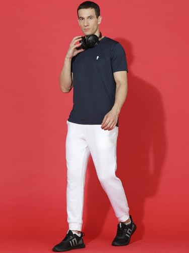 Image of EPPE Men's Round Collar T-Shirt | Regular & Dry Fit Summer Stylish Casual Tee | Polyester Half Sleeve T-Shirts for Men.