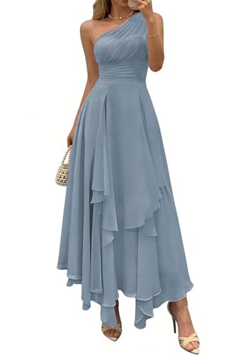 Robe de bal avec nœud élégante pour demoiselle d'honneur et soirée maxi longue
