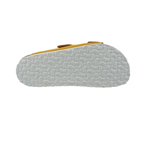 Image of Kids' 100% Genuine Leather Sandals - Comfortable Smart Foam Footbed, Adjustable Straps, Durable Non-Slip Sole and Stylish