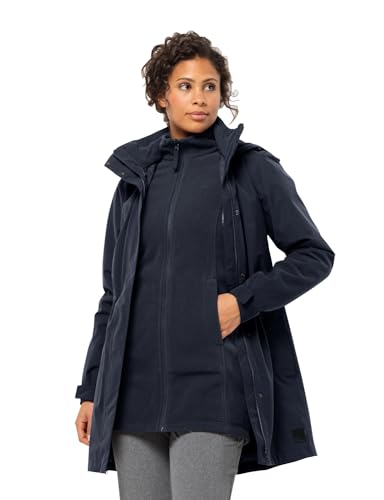 Jack Wolfskin Damen Ottawa Coat, night blue, L EU