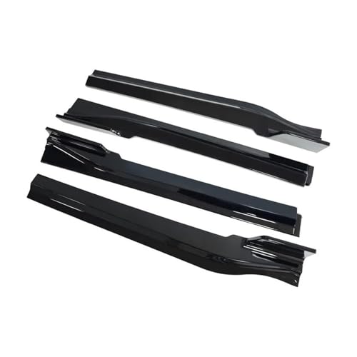 Kit de carrocería XM G09 de cuatro piezas negro brillante con alerones y faldón