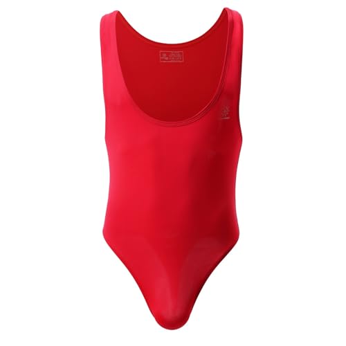 Men's Sexy Bodysuit Fitness Athletic G-String Thong Jumpsuit Sissy Gay Cosplay Club Party Clothes