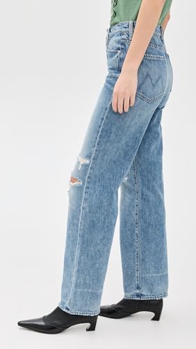 MOTHER Women's The Ditcher Roller Sneak Jeans4