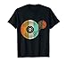 Interrupteur en vinyle - Platine vinyle rétro - DJ Vintage T-Shirt