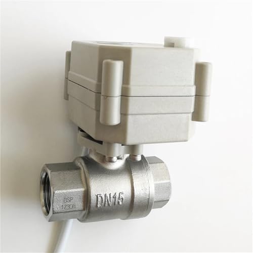 Vanne motorisée 1/2 anti fuite d'eau pour coupure automatique - 6