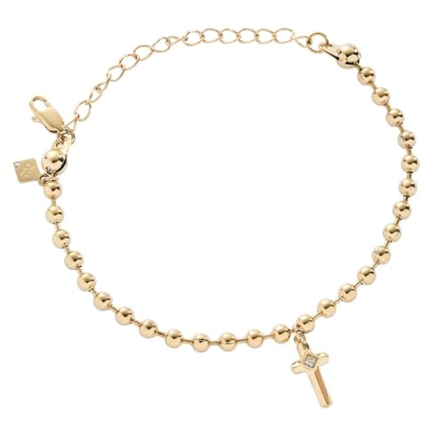 Alex and Ani Cross Ball Chain Bracelet