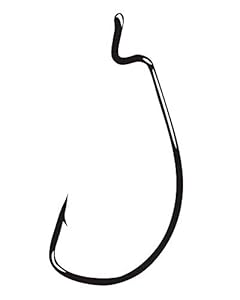 Gamakatsu Worm Offset Haken NS Schwarz Größe 2