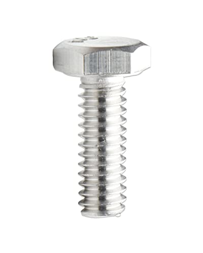 1/4-20 x 3/4" 18-8 Stainless Steel Bolts Hex Head 304 Machine Screws by IMScrews, Pack of 50