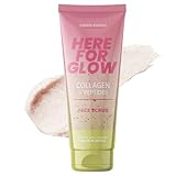 Sunday Essence Face Scrub with Collagen & Peptides – Gentle Exfoliating, Hydrating & Wrinkle Care – Dermatologist Tested, Korean Skin Care – Cruelty-Free, Vegan, Clean Beauty – 6.76 Fl Oz