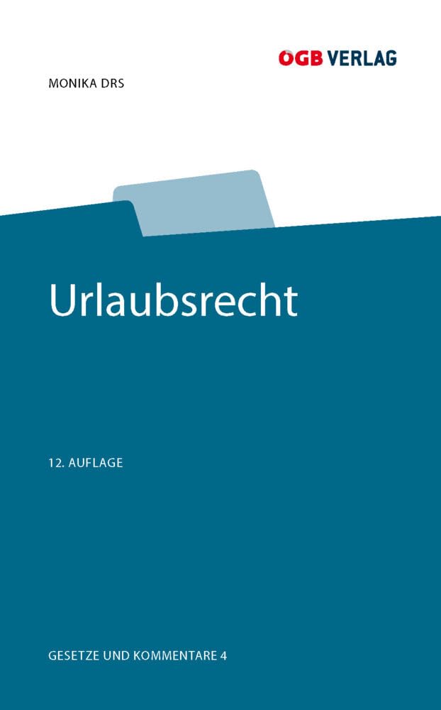 Urlaubsrecht (Gesetze und Kommentare)