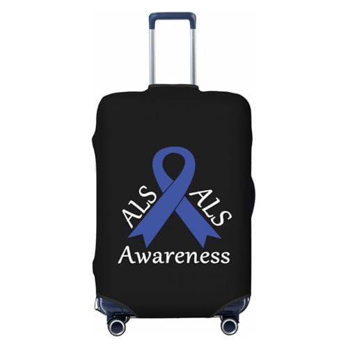 ALS Awareness Travel Luggage Cover Suitable for 18-32 Inch luggage