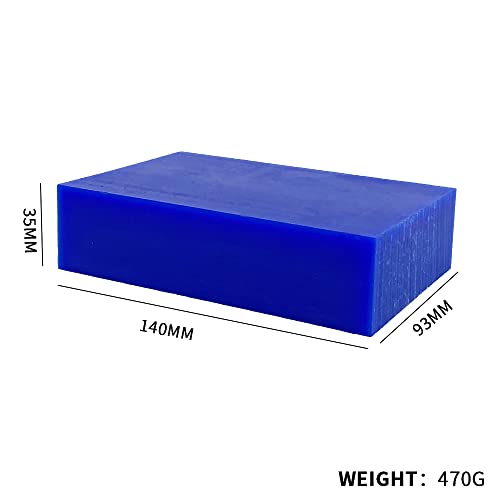 Carving Wax Block Lost Wax Casting Jewelry Molding Tool Mold Sculpting 1 Pound (Blue Wax Block) #TOP2